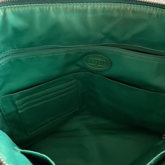 Fossil green handbag - Picture 9 of 10
